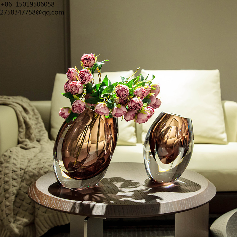 Vase Decor - Nordyckie kreatywne szklane wazony do dekoracji