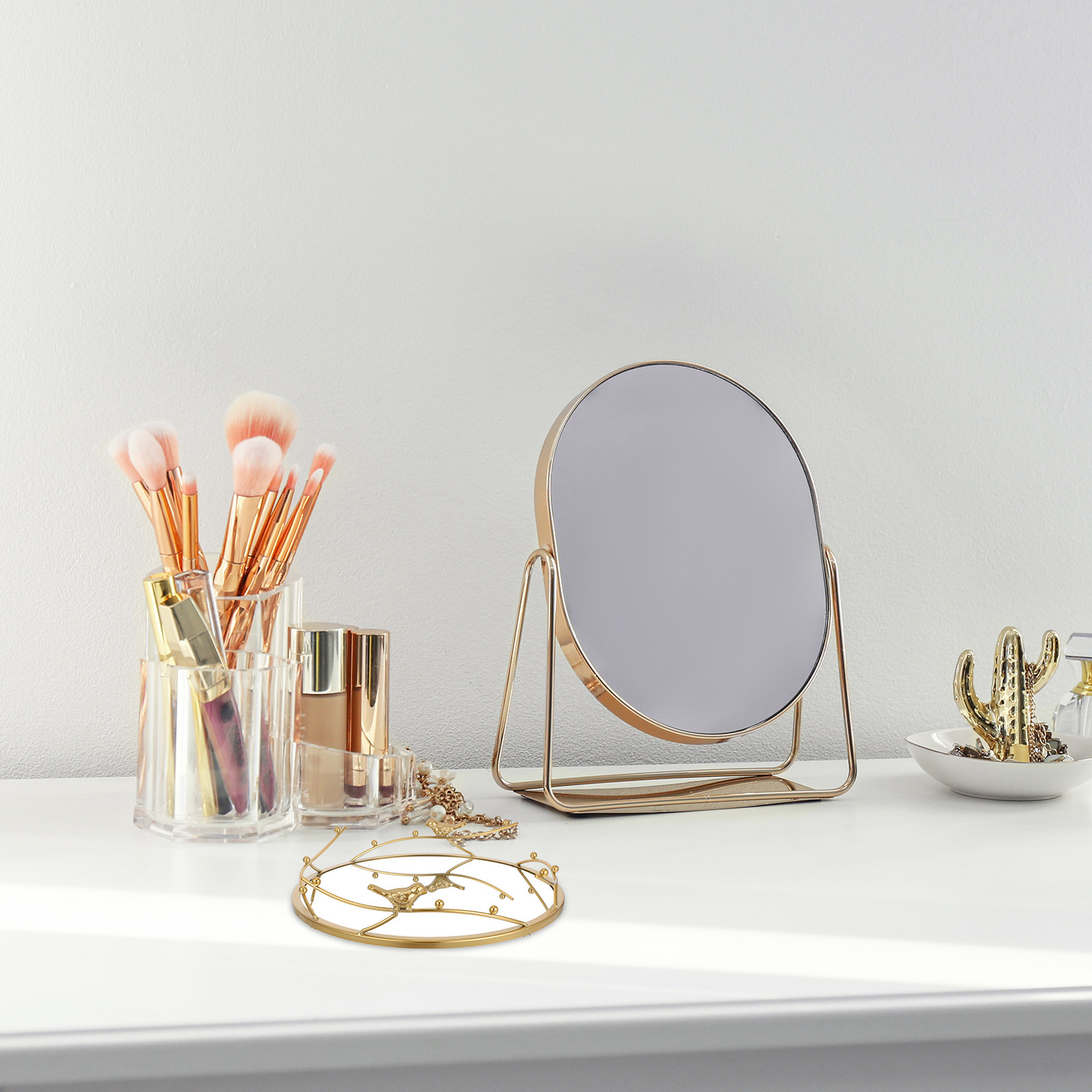 Nordycki, złoty, lustrzany org – Decorative Mirror recenzja i cena