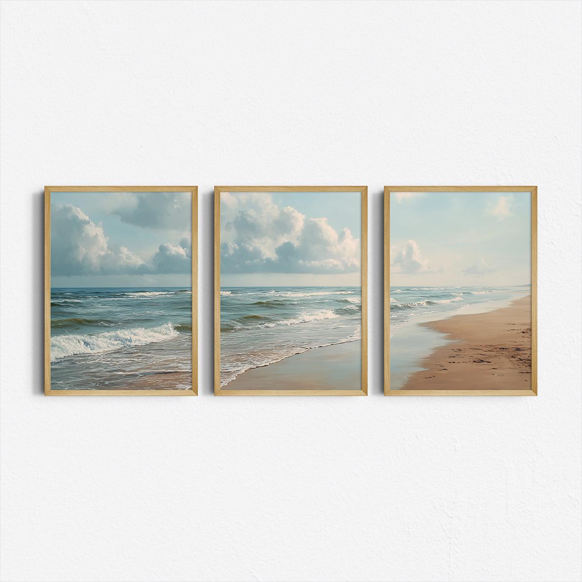 Zestaw 3 obrazów tryptyków z m – Abstract Canvas Set recenzja i cena