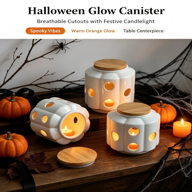 Nowa nordycka ceramiczna słoik – Candle Holder Decor recenzja i cena