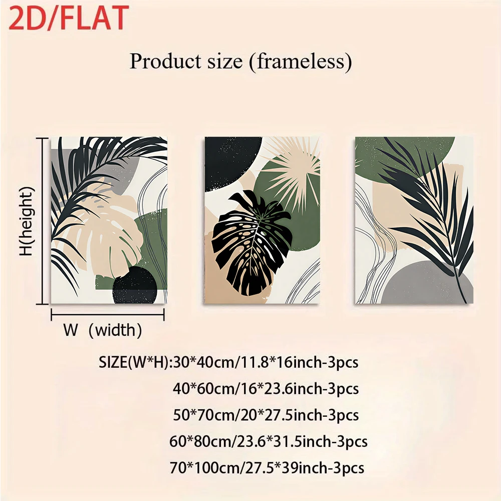 Obrazy na płótnie bez ramy, 3  – Abstract Canvas Set recenzja i cena