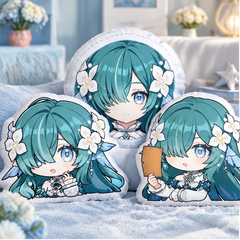 Gra Genshin Impact, urocza, w  – Throw Pillow recenzja i cena