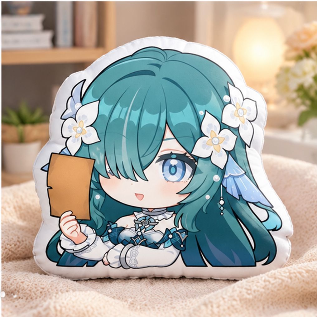 Gra Genshin Impact, urocza, w  – Throw Pillow recenzja i cena
