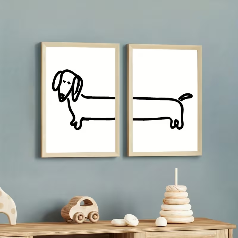 2 SZT. Nowoczesny Obraz na Płó – Interior Design Living Room recenzja i cena