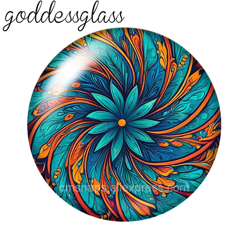 Kolorowe spiralne wzory, kwiat – Vase Decor recenzja i cena