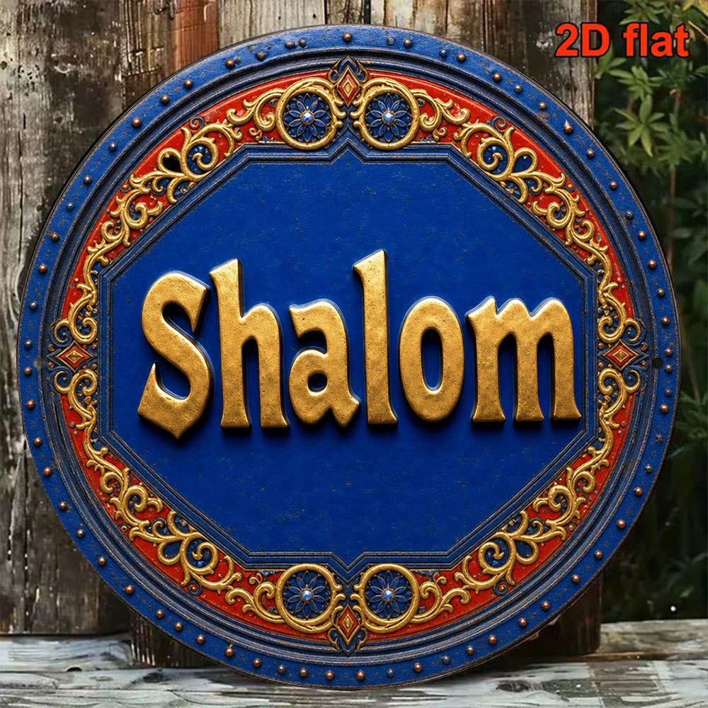 CIFBUY Retro Aluminiowy Znak Ś – Wall Art recenzja i cena