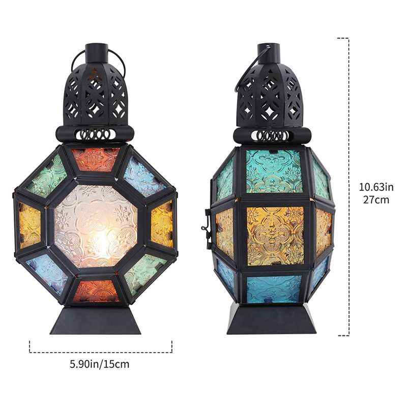 Retro żelazny lampion na świec – Candle Holder Decor recenzja i cena